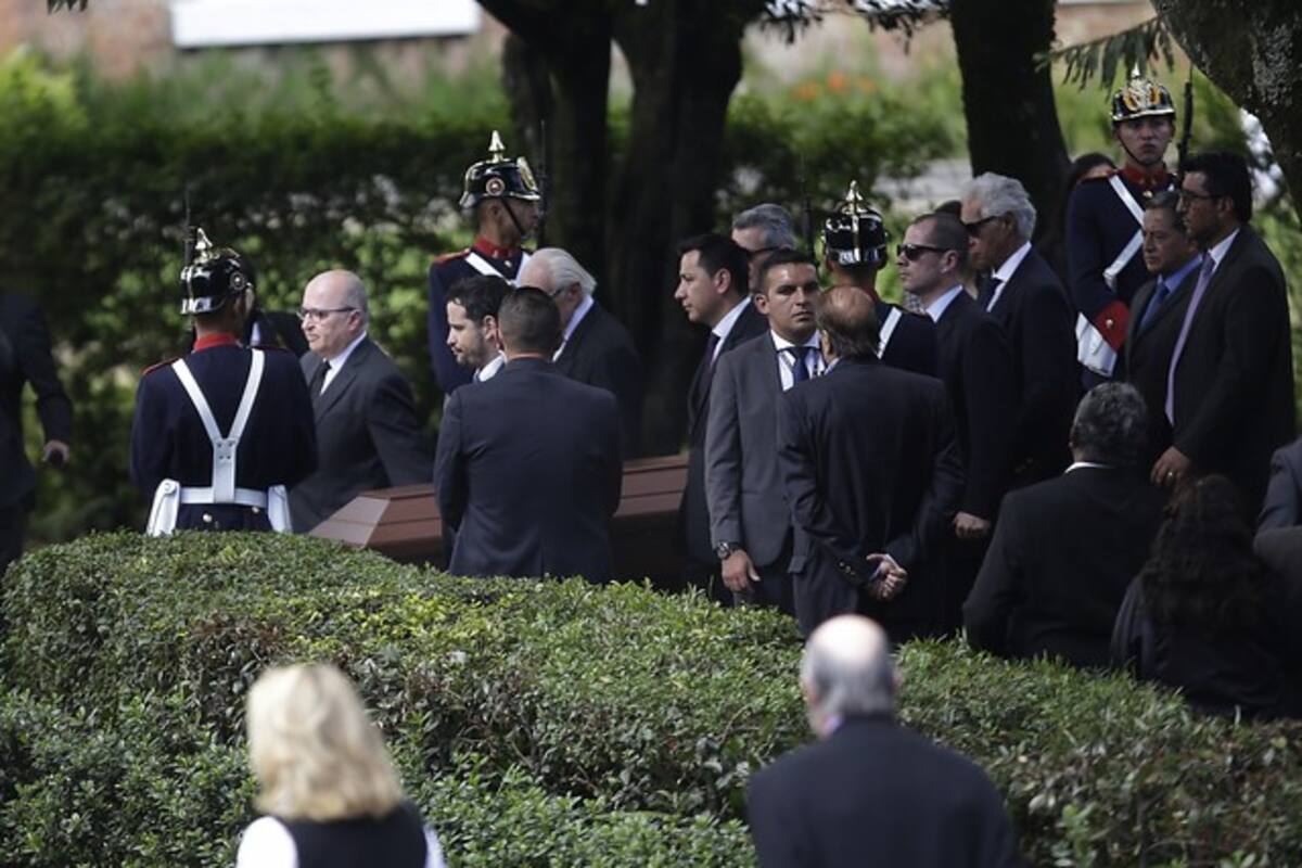 Así fue el último adiós a Belisario Betancur