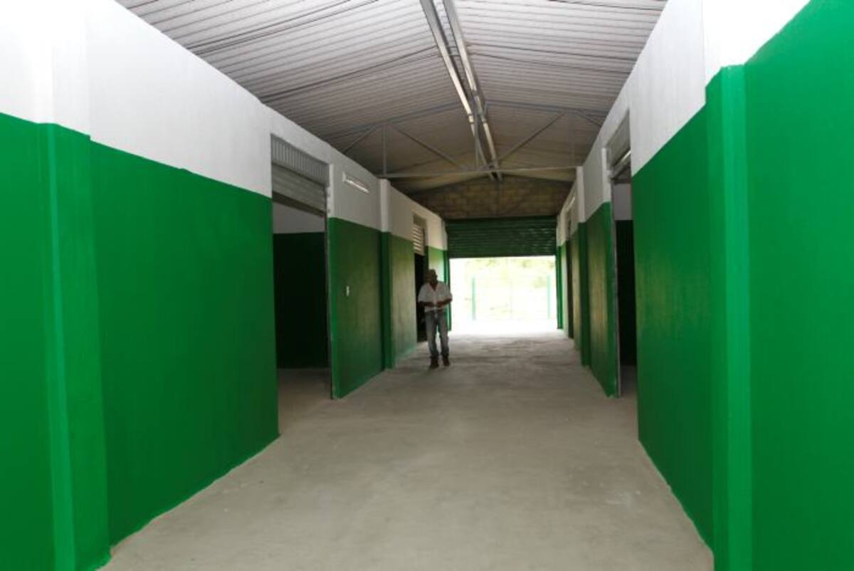 El Centro de Acopio también cuenta con seis bodegas para los productos agrícolas. Julio Castaño/ El Universal