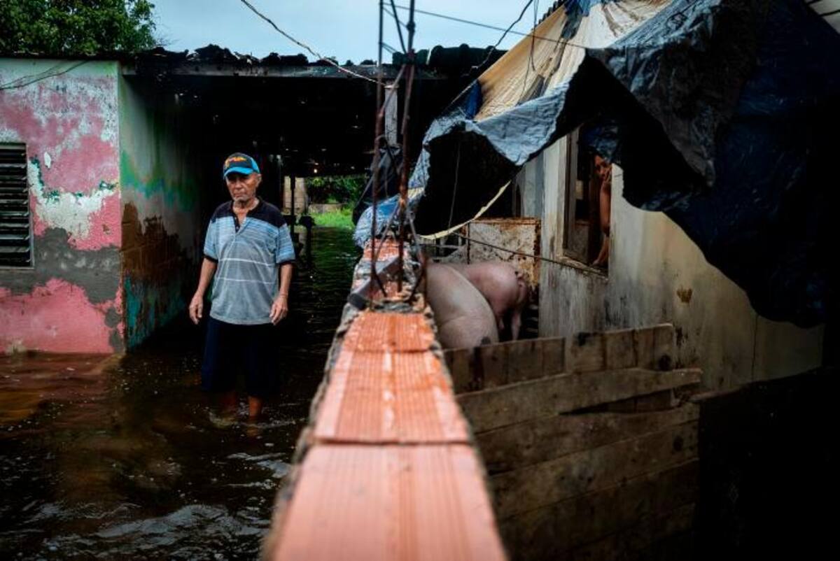 La lluvia acabó en tragedia en Las Tejerías, zona de catástrofe en Venezuela. //EFE.