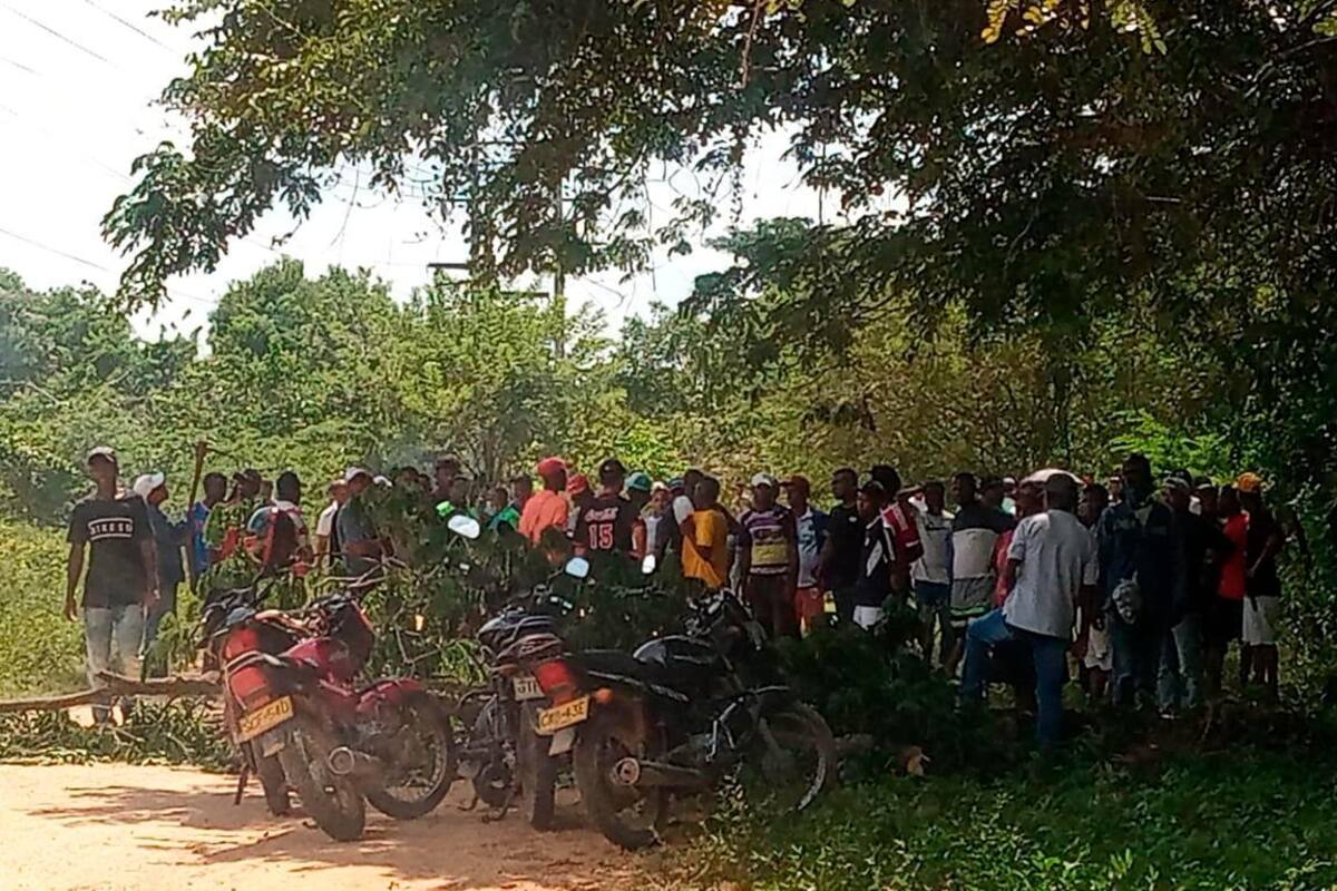 Protesta en Arjona afecta el servicio de agua en el 80% de Cartagena