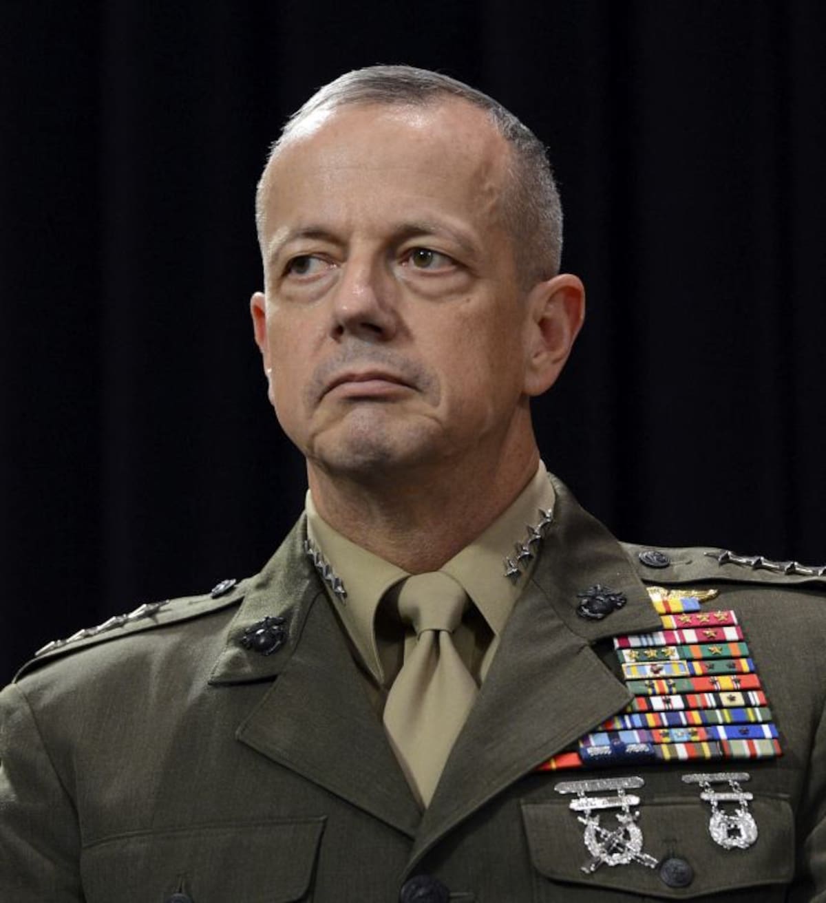El general John Allen, anunció el martes sus intenciones de retirarse por motivos personales. AFP THIERRY CHARLIER