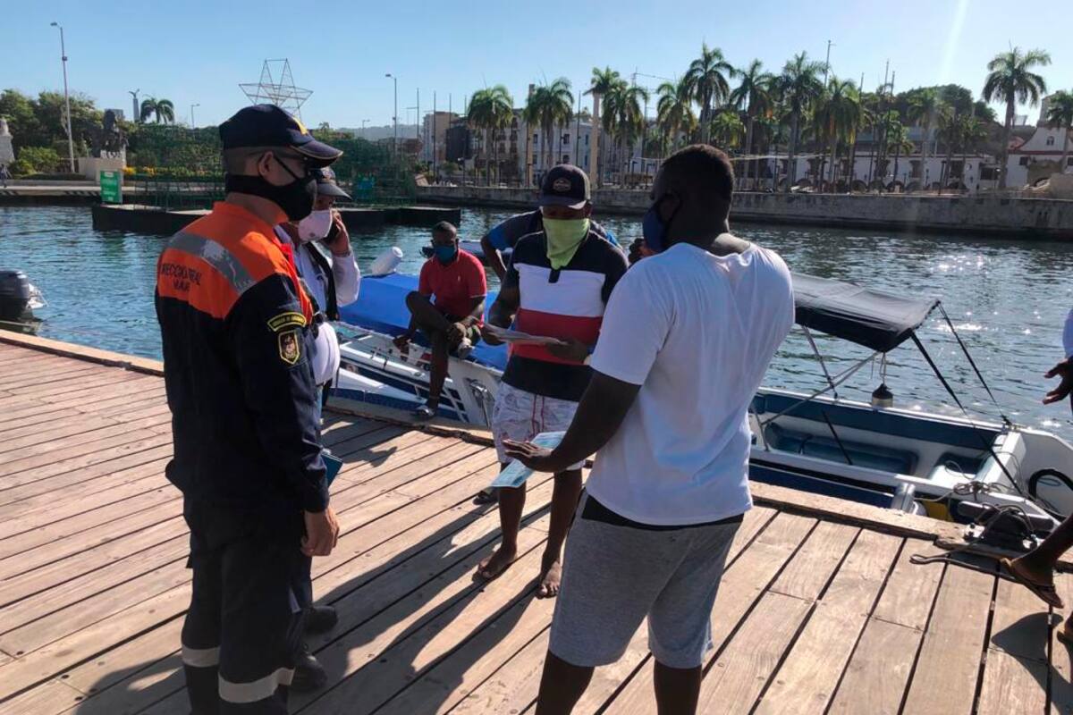 El operativo de la Dimar para fortalecer respuesta a emergencias en el mar