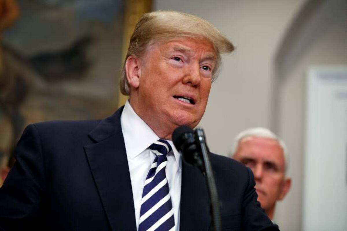 Donald Trump, presidente de Estados Unidos. AP