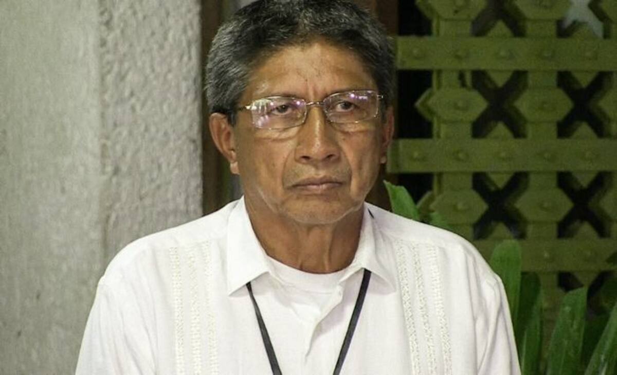 Jairo Martínez, integrante de la delegación de paz de las FARC. AFP