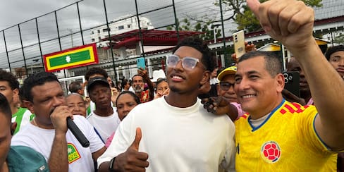 El día que Miguel Agámez lloró al ver las modernas canchas de Alameda la Victoria
