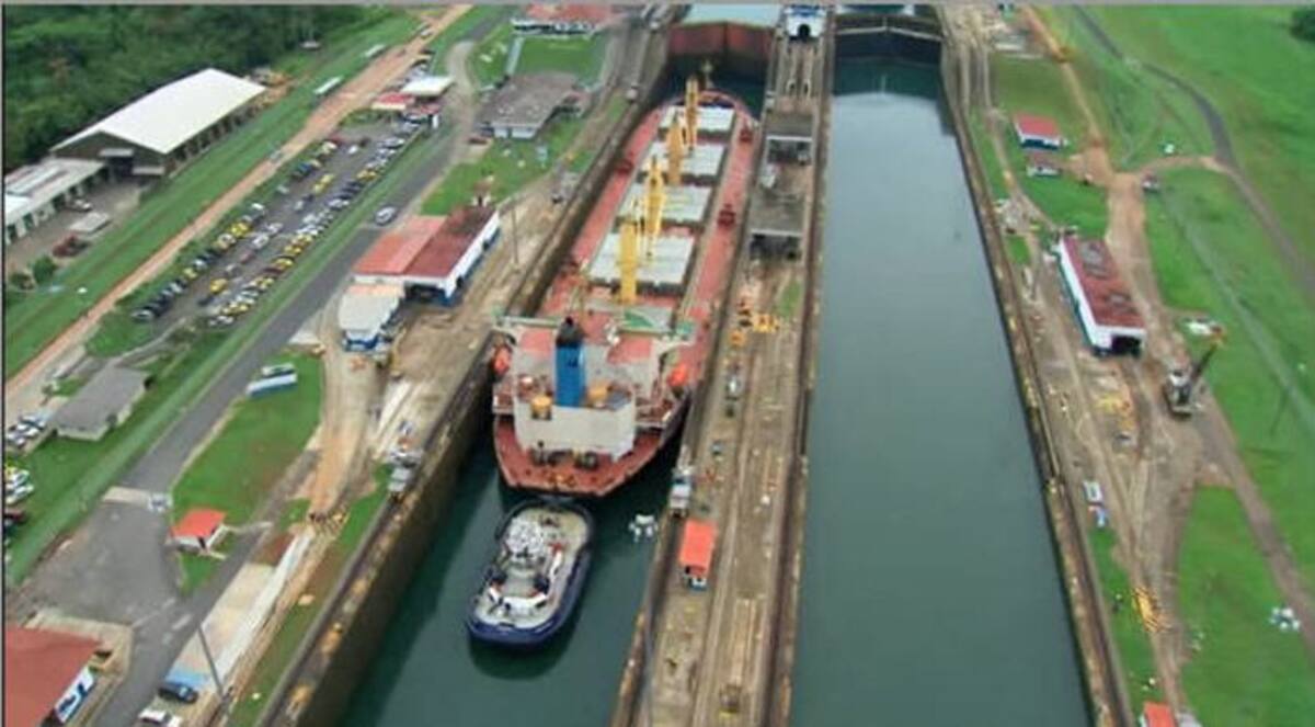 Ampliación del canal de Panamá. Tomado de página canaldepanama.com - ARCHIVO