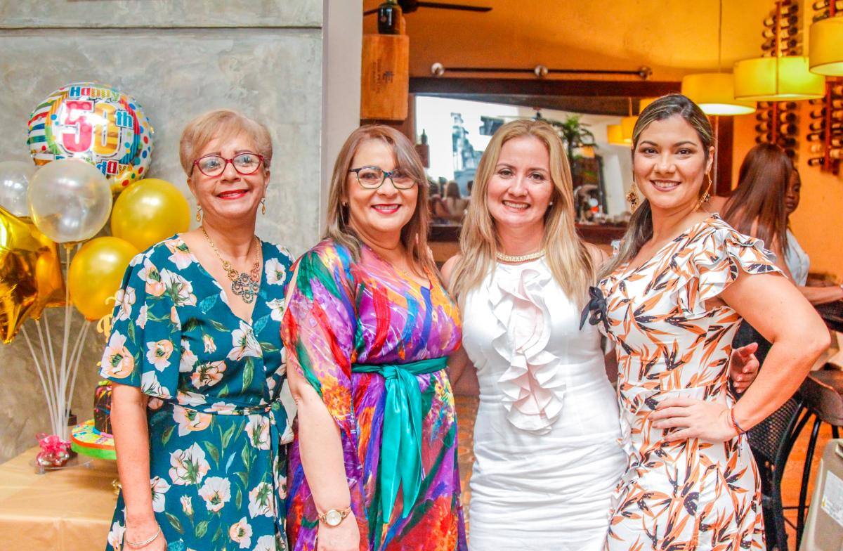 Nuris García, Eulalia Castillo, Adriana López y Margarita Paz.