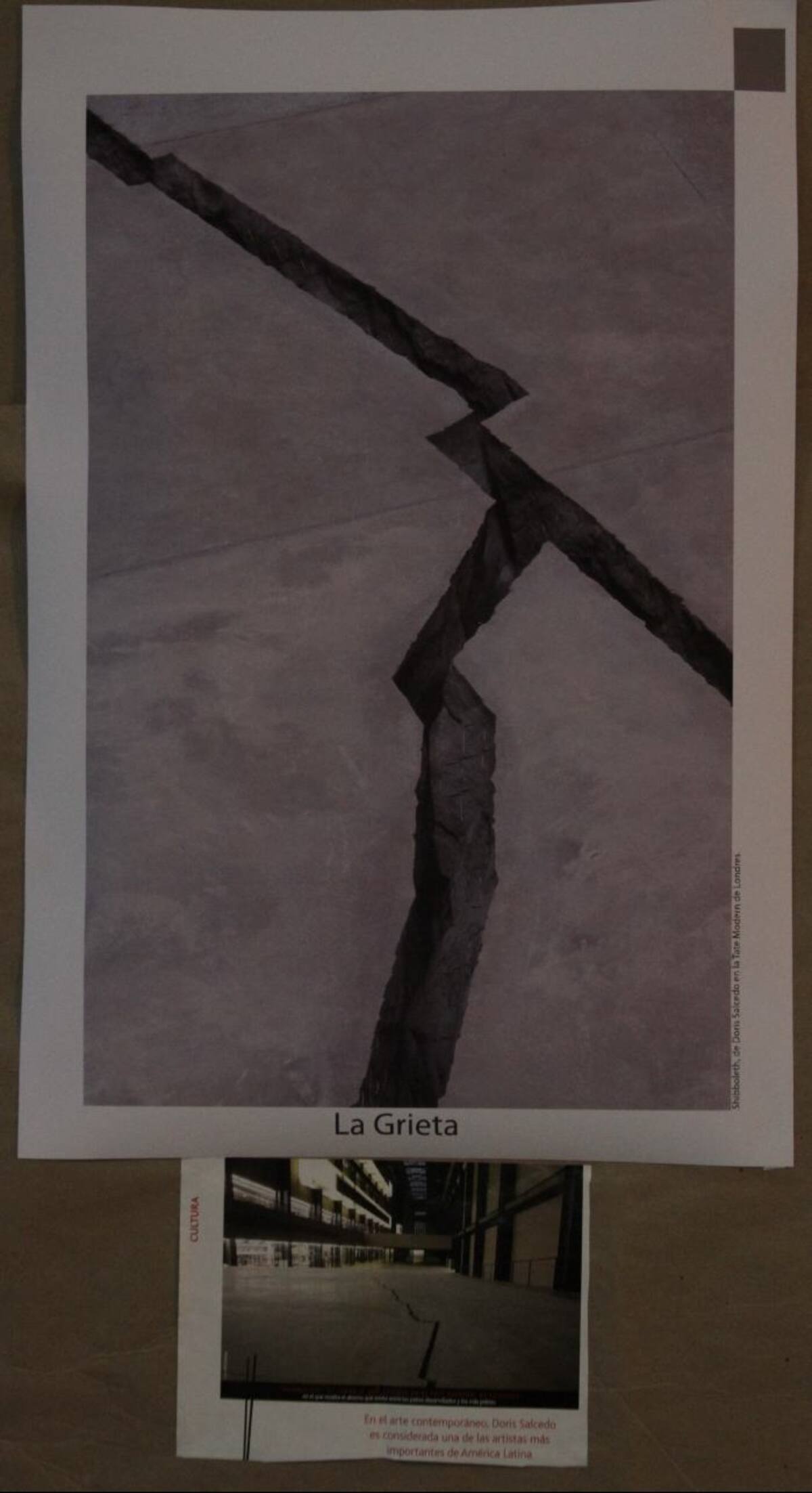 La grieta.