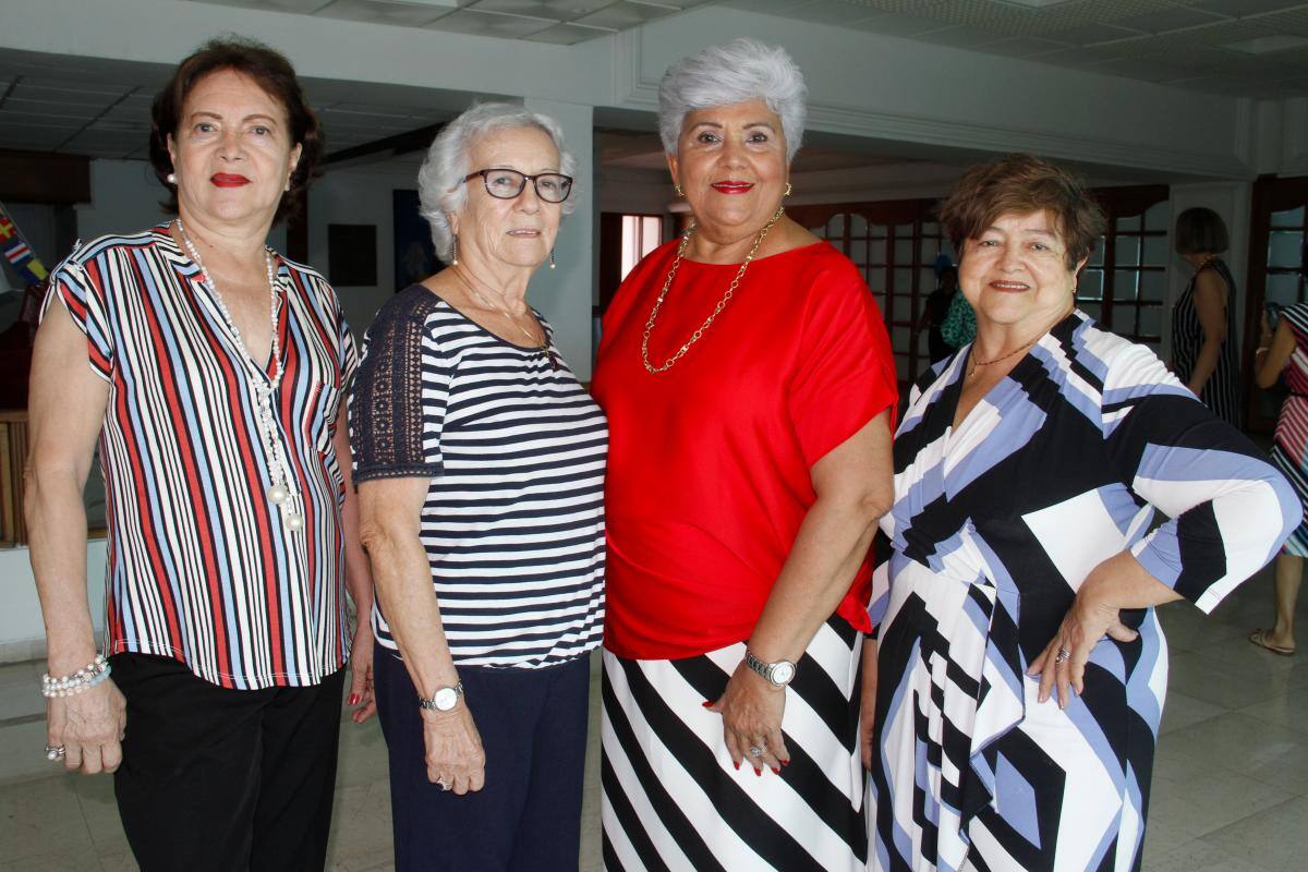 Olga Díaz, Polita Viana, Isabel De León y María Céspedes.