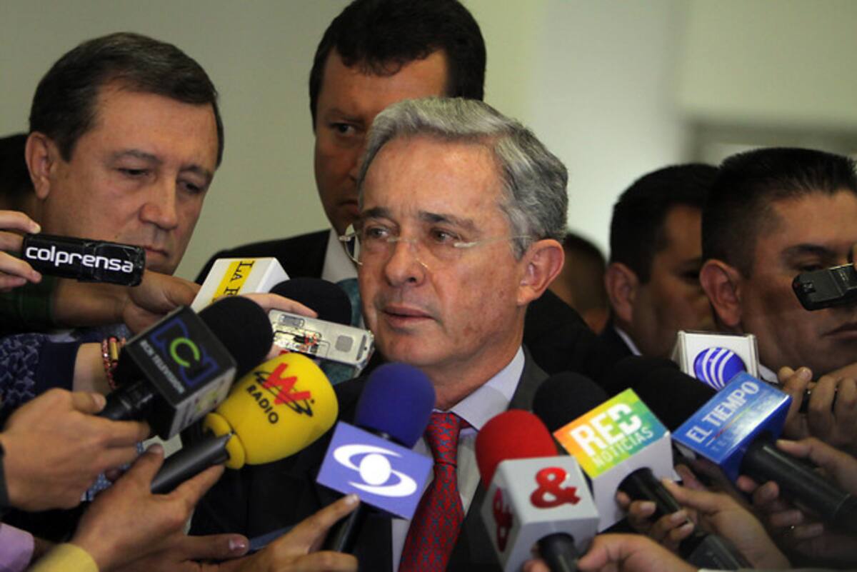 Álvaro Uribe, senador electo y expresidente de Colombia. COLPRENSA