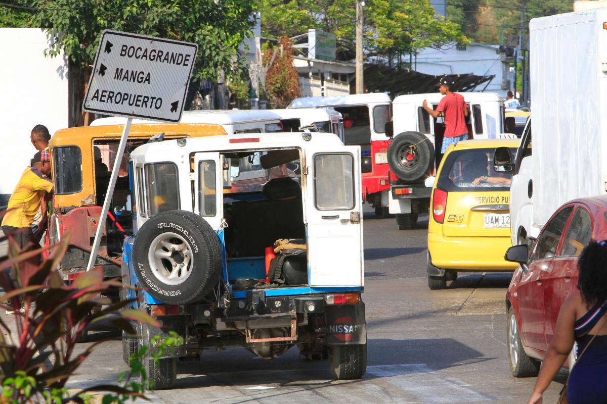 Intensificarán operativos para contrarrestar el transporte ilegal en Cartagena