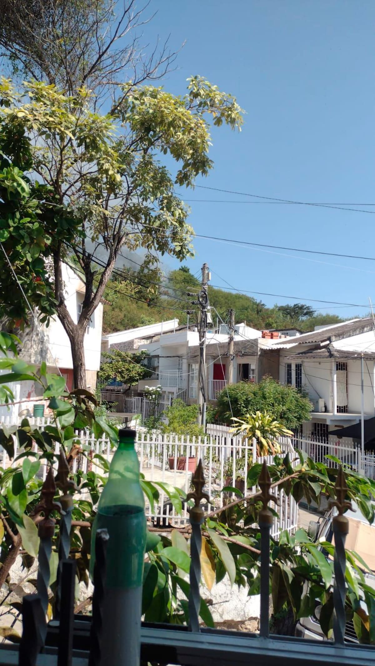 Conato de incendio en Lomas del Marión. // Cortesía