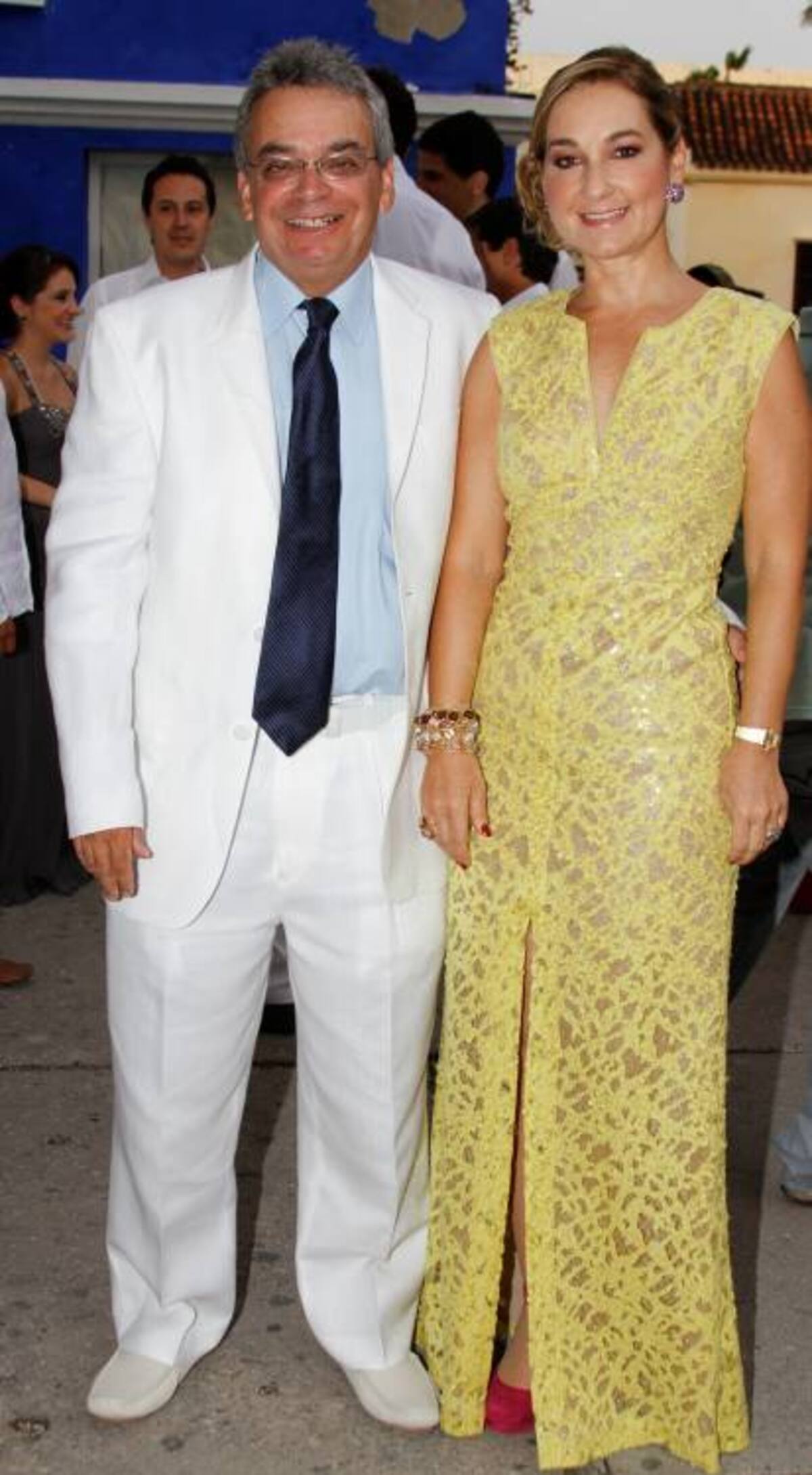 Alberto Cepeda y Luchy Fernández.