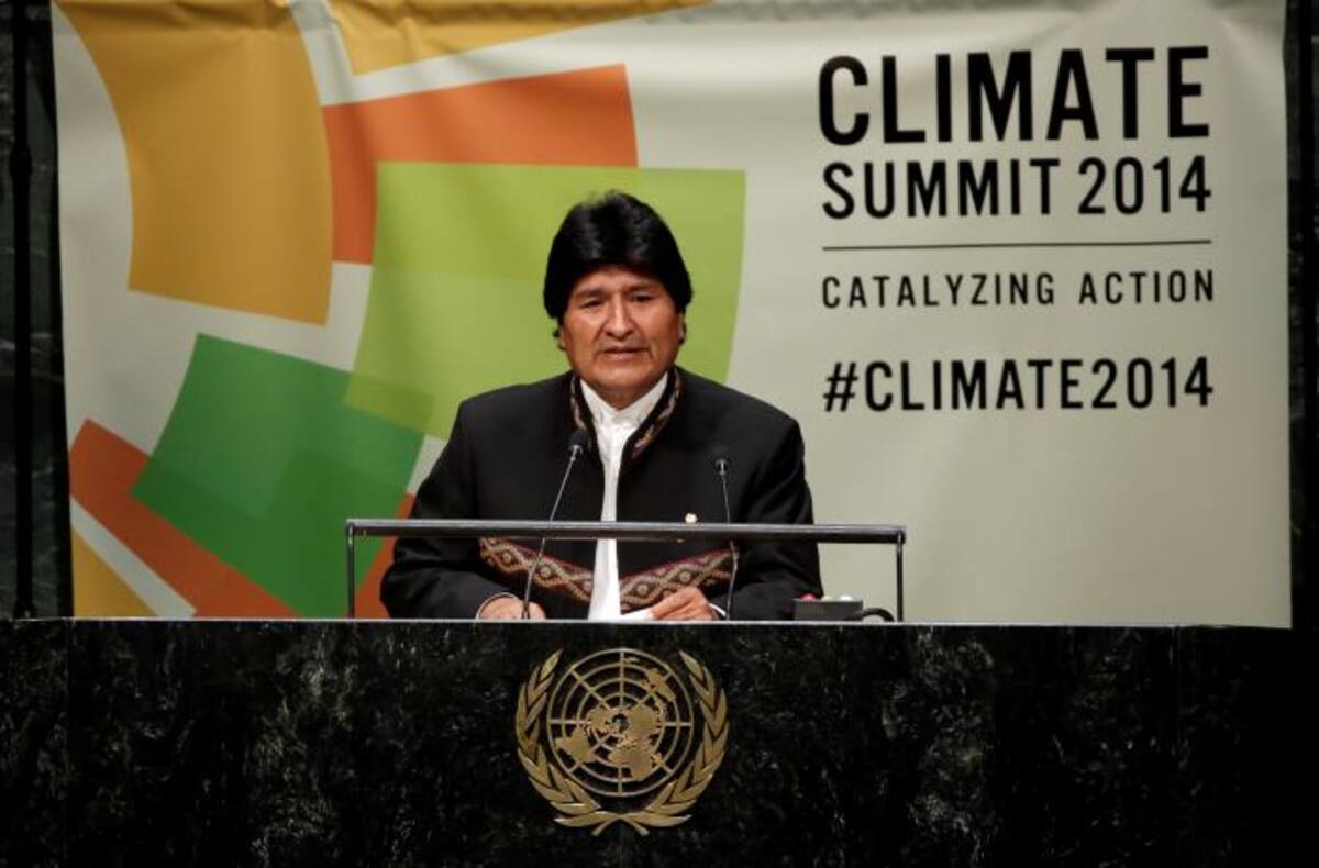 Evo Morales, presidente de Bolivia. ARCHIVO