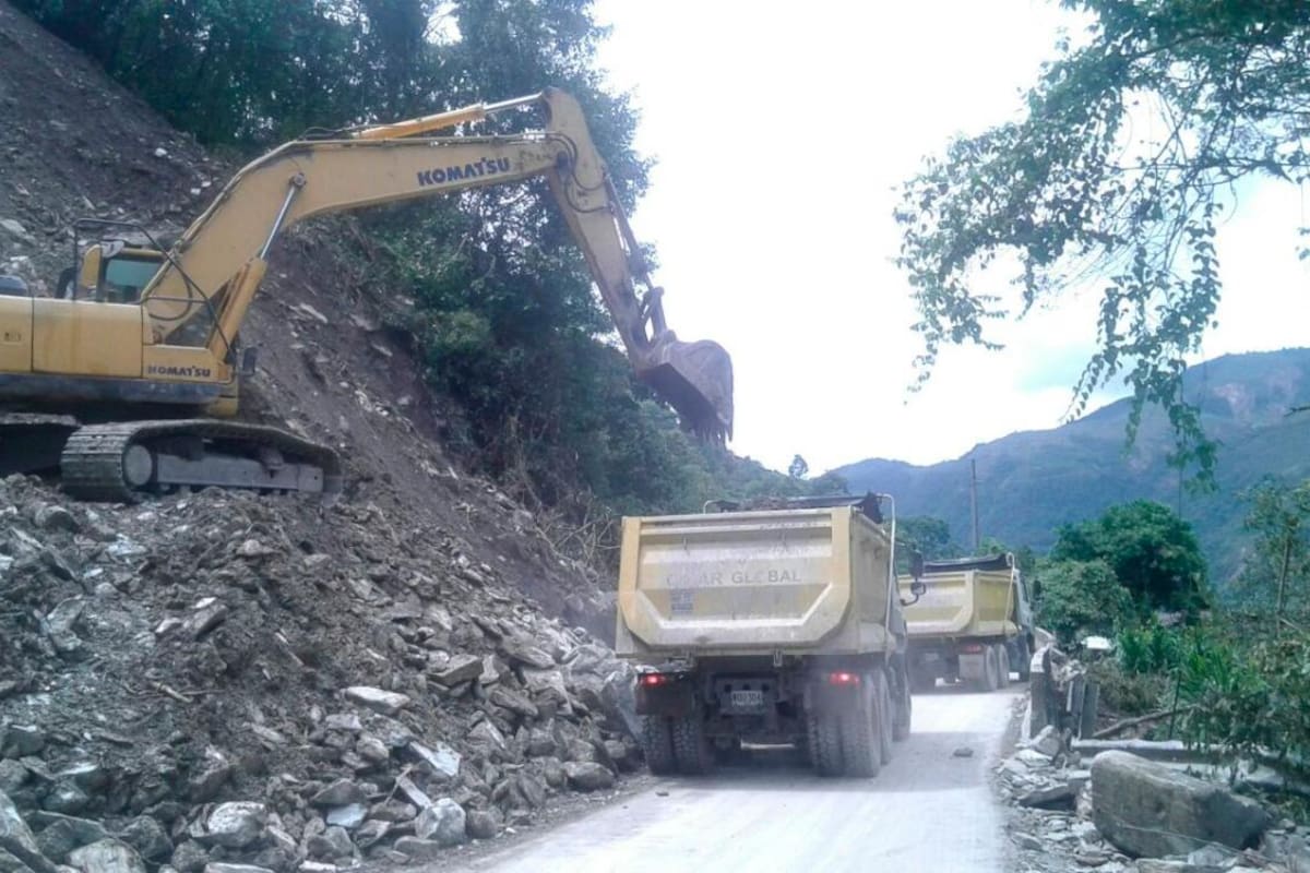 Se reabre vía al Llano pero se mantienen medidas de seguridad