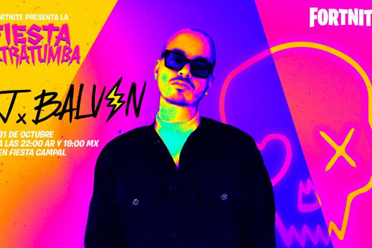 J Balvin celebrará un concierto en “Fortnite” en Halloween