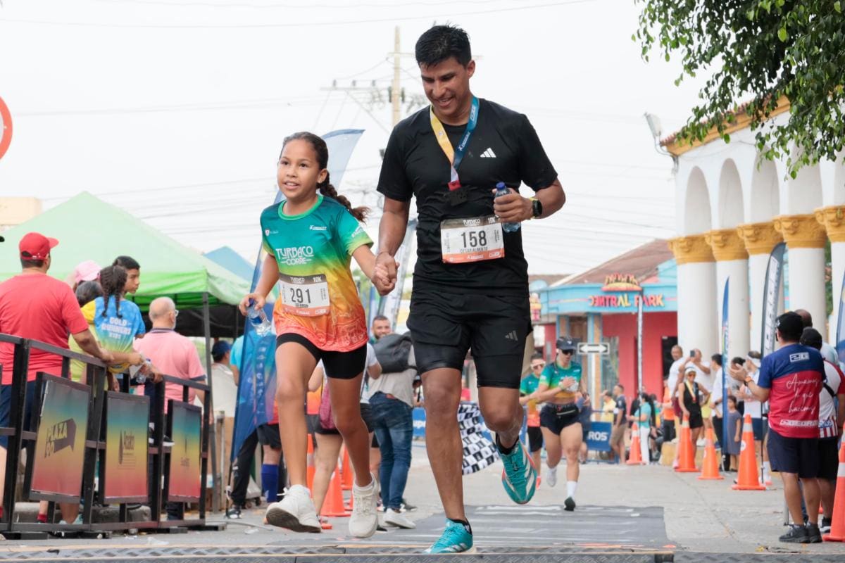 La competencia atlética resultó un éxito en Turbaco.