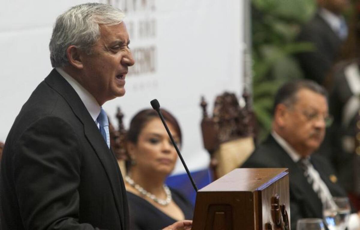 "En el foro vamos a hablar también del tema del combate a las drogas y es un espacio que vamos a aprovechar", puntualizó Otto Perez AP Moises Castillo