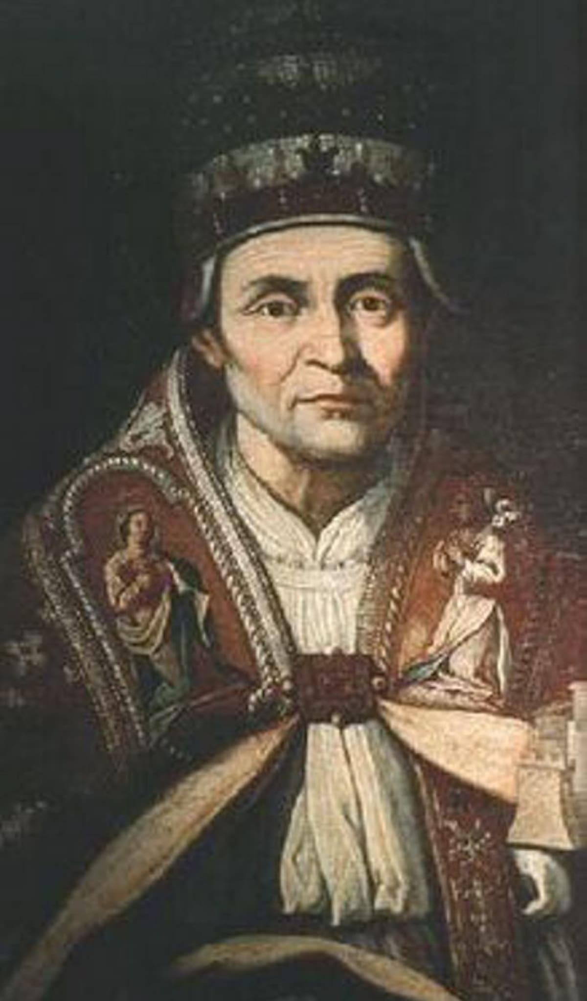Celestino V fue elegido papa en 1294 Imagen tomada de Wikipedia