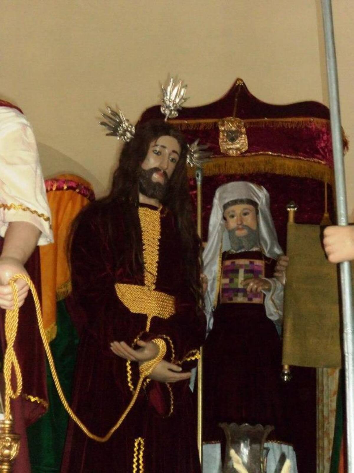 Jesús ante Caifás.