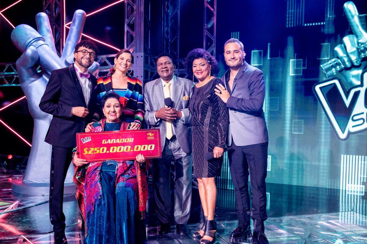 María Nelfi, la abuela de 72 años que ganó La voz senior