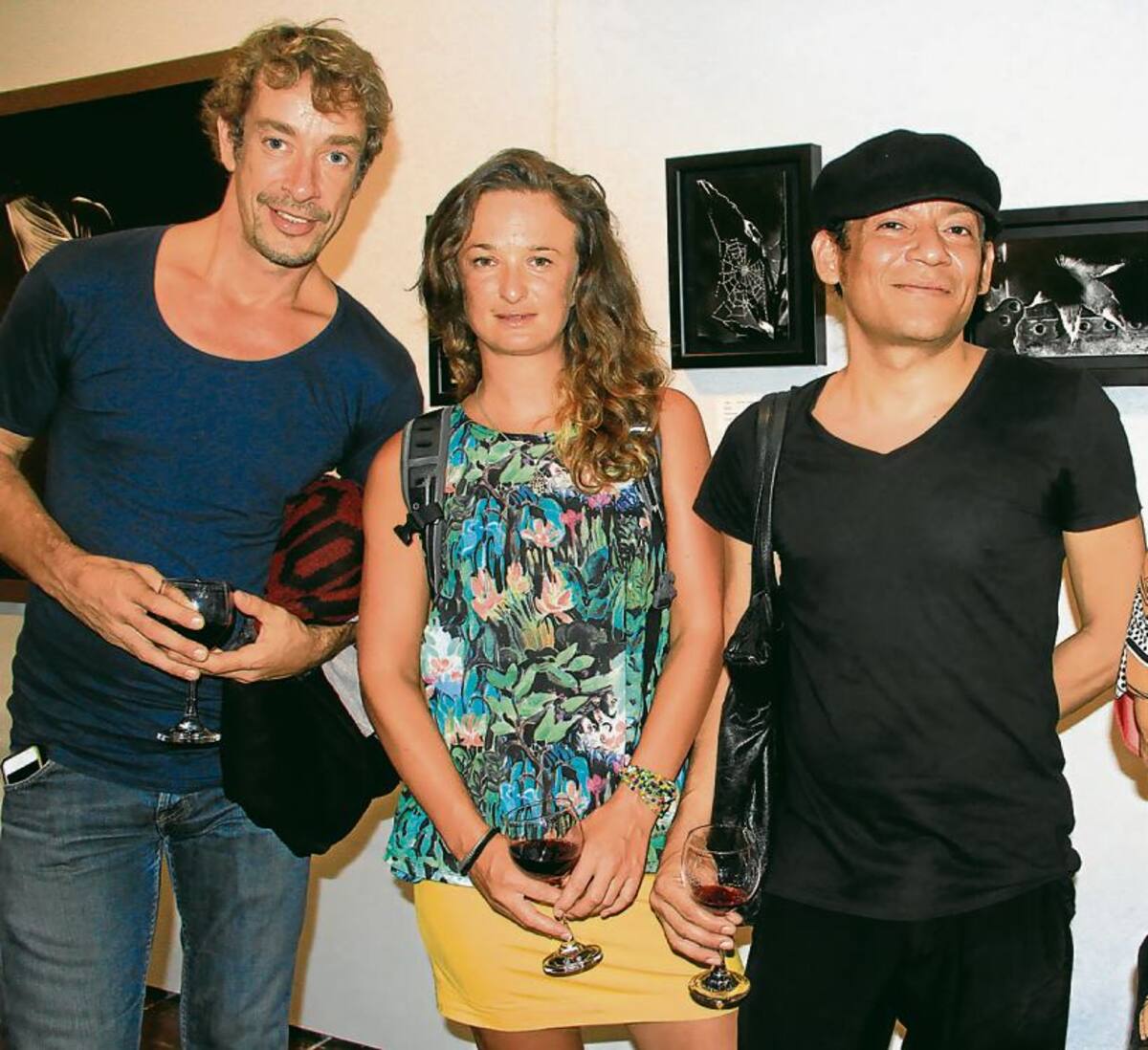 Rico Loop, Layla Auer y Cheo Cruz.