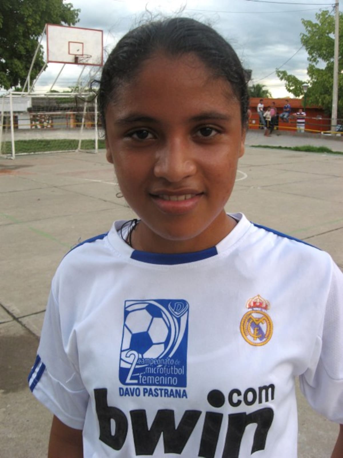 María José Sarrut, goleadora del torneo de microfútbol femenino de Sahagún. FOTOS: JULIO FLÓREZ PACHECO - EL UNIVERSAL