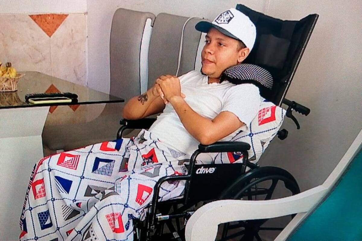 Johnatan: en silla de ruedas por tres balazos en atraco