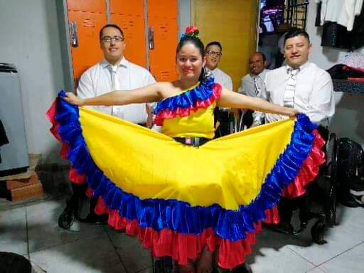 En los últimos meses, Luz hizo parte de una academia de baile.