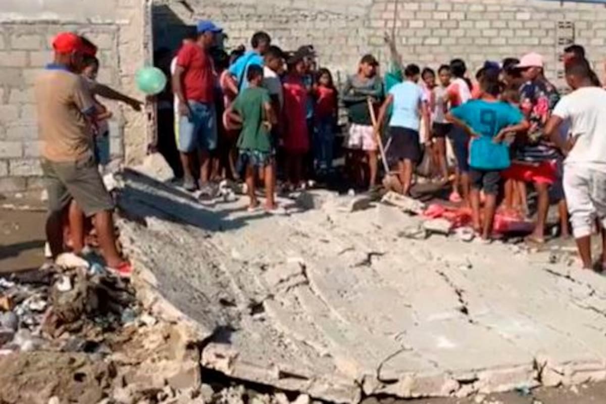 Tragedia enluta a Tasajera: Caída de pared mató a dos niños