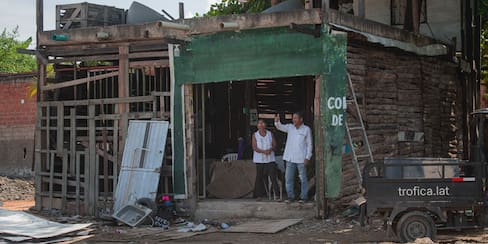 Así fue la salida de las últimas familias de Chambacú en Cartagena