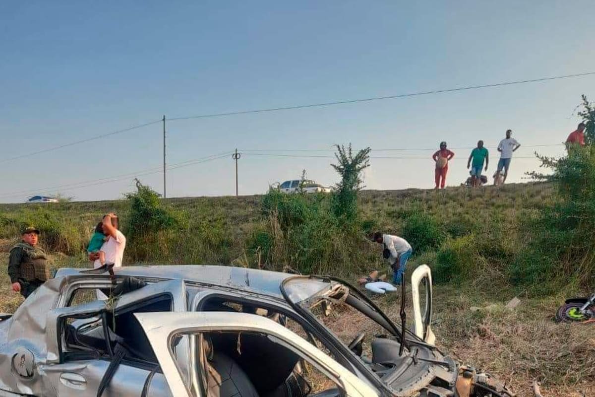 Tragedia en Martes Santo: bebé de 7 meses muere en accidente de tránsito