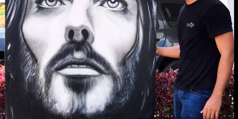 Driazart, un artista cartagenero que pinta con el alma