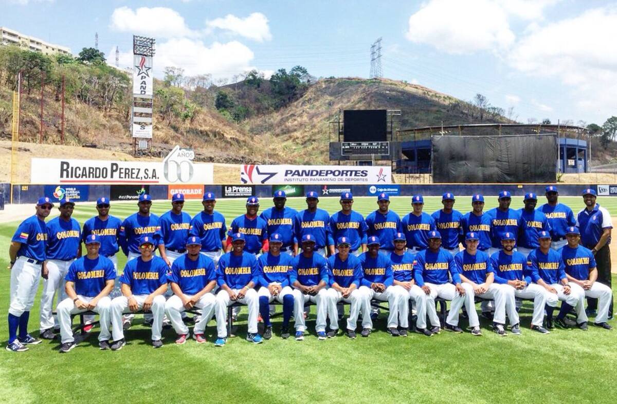 Selección Colombia de béisbol, lista y motivada. CARLOS CABALLERO- EL UNIVERSAL