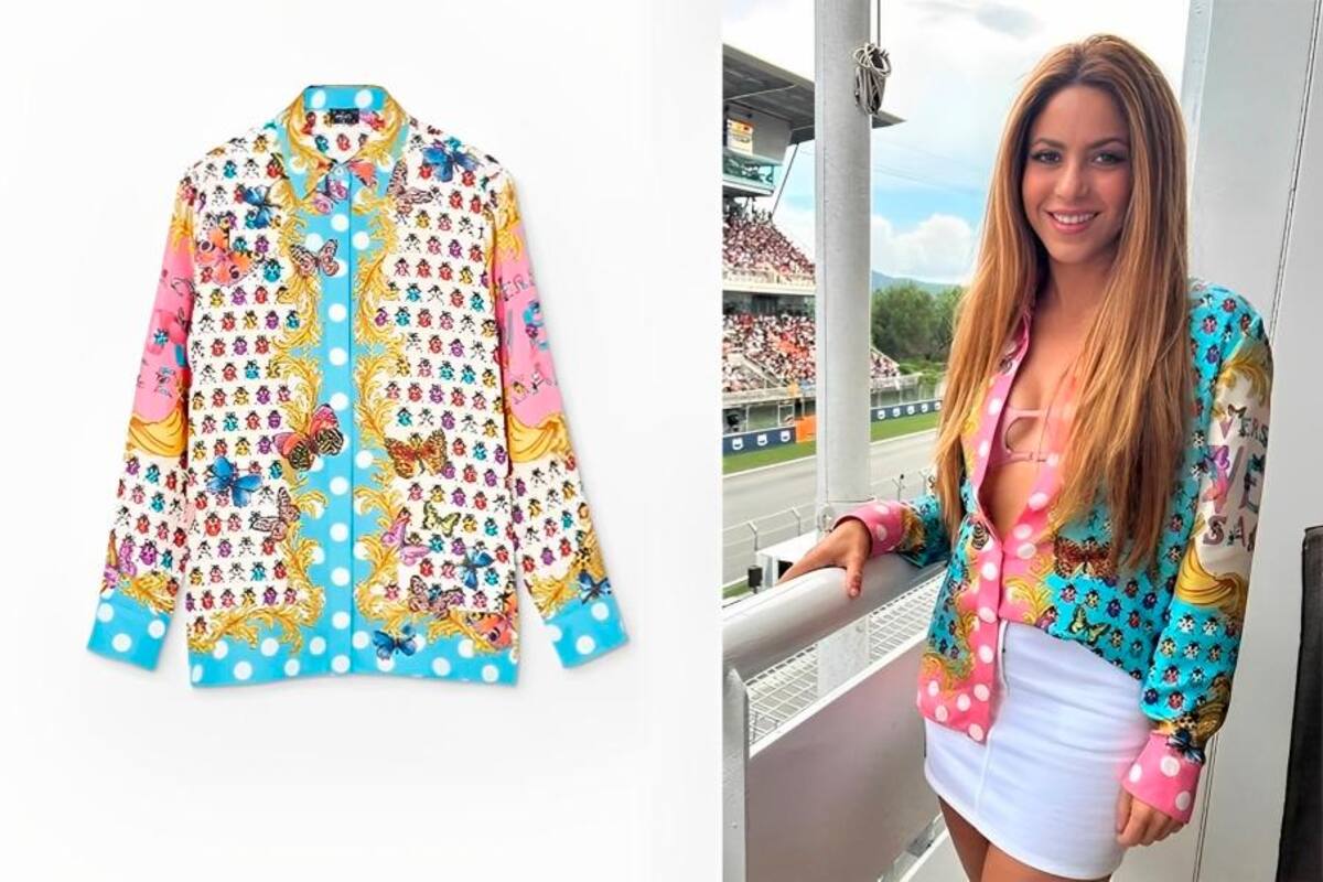 ¡Qué cara! Este es el valor de la chaqueta que usó Shakira en la Fórmula 1