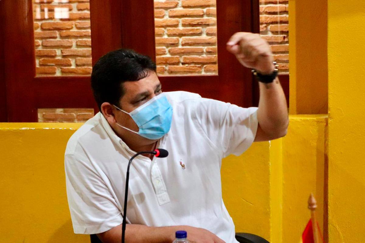 David Caballero, concejal del Partido Conservador.