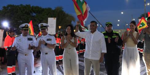 Alcaldía inaugura Corredor Histórico del Parque de la Marina en Cartagena