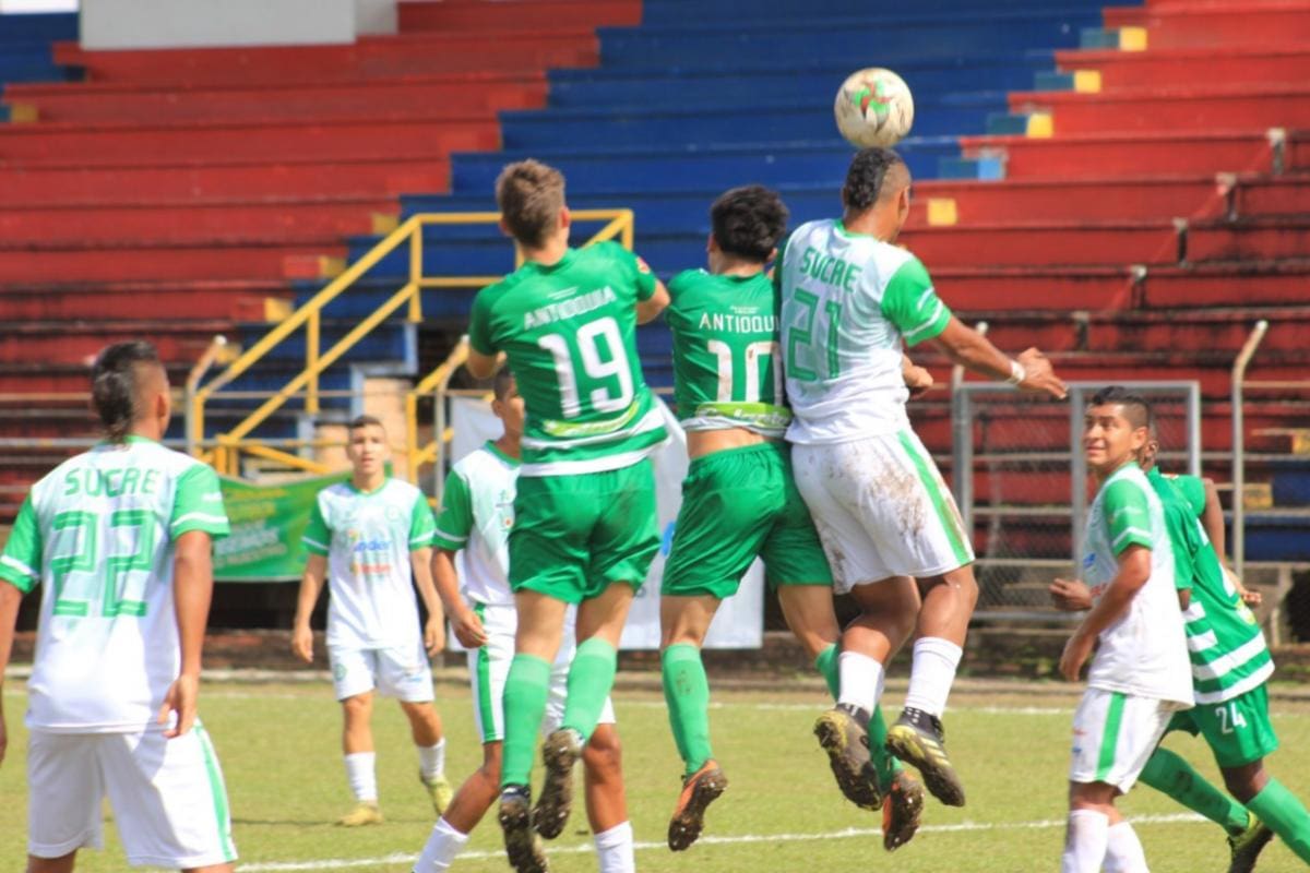 Sucre clasificó a la fase final del Nacional Sub 17 de Fútbol