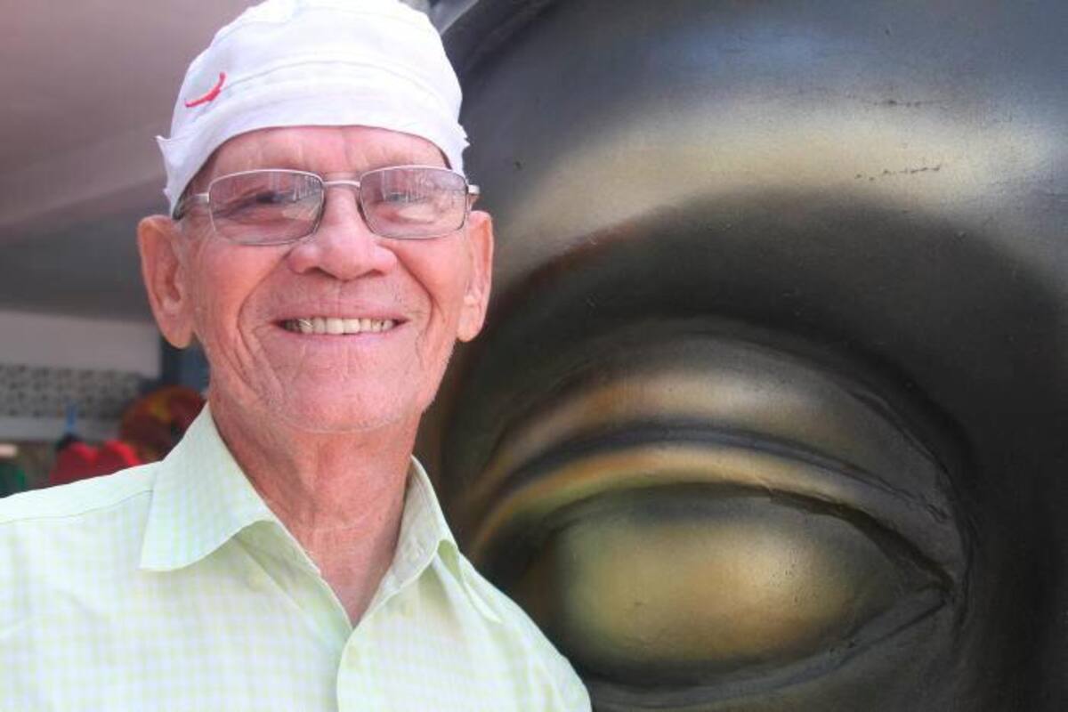Murió Rafael Baena, el genio detrás de las carrozas en las fiestas