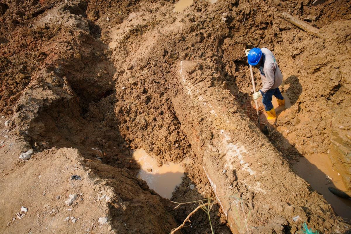 ¡Atención! Nuevo daño en tubería de Aguas de Cartagena