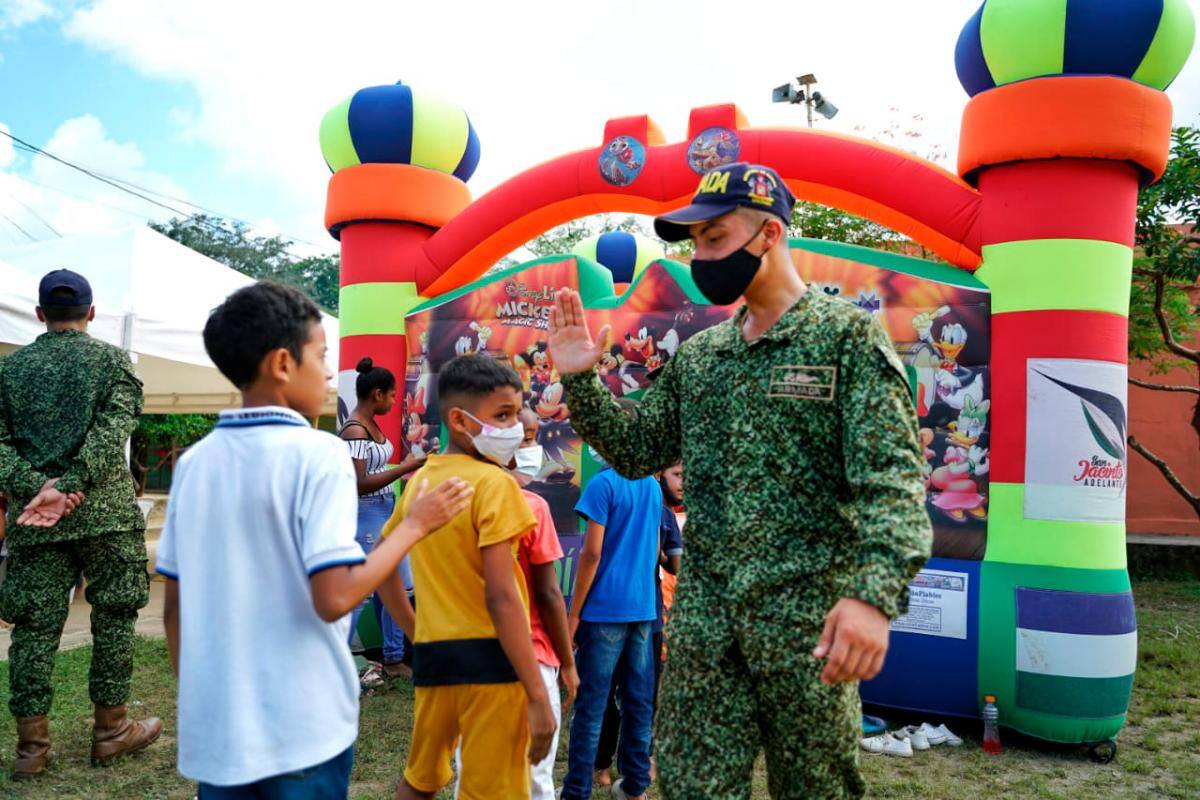 La Gobernación de Bolívar llevó atención integral a Macayepo
