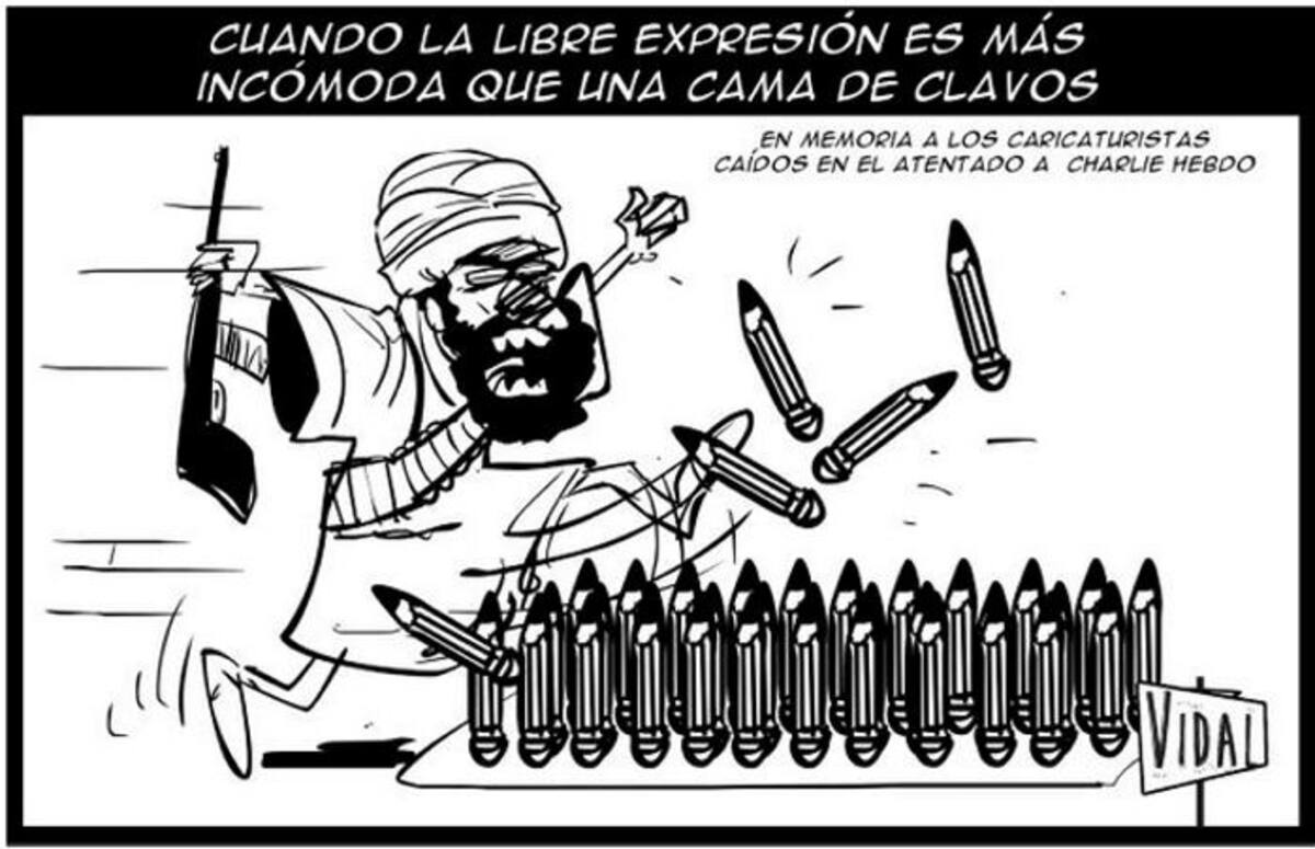 Caricatura de El Universal de Cartagena de Indias. Caricaturista: Enmanuel Vidal. Enmanuel Vidal