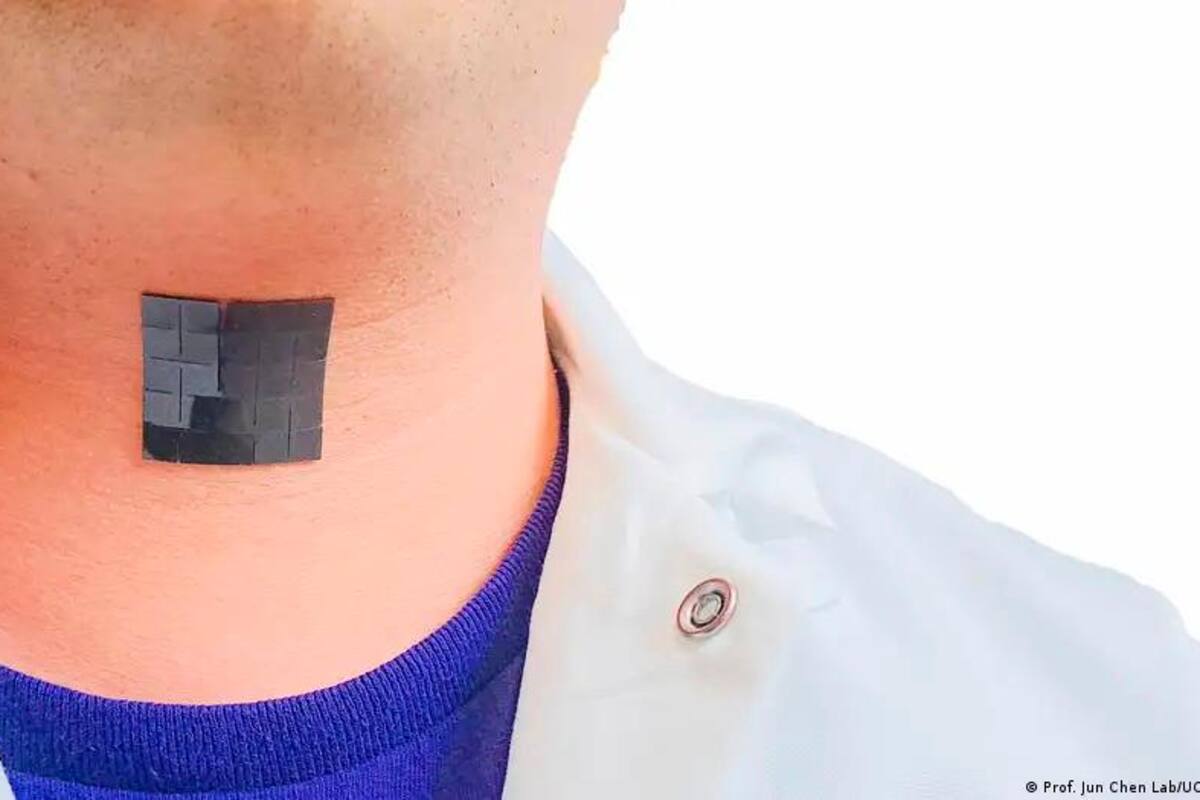 ¿Hablar sin usar las cuerdas vocales? Este innovador parche lo permitirá