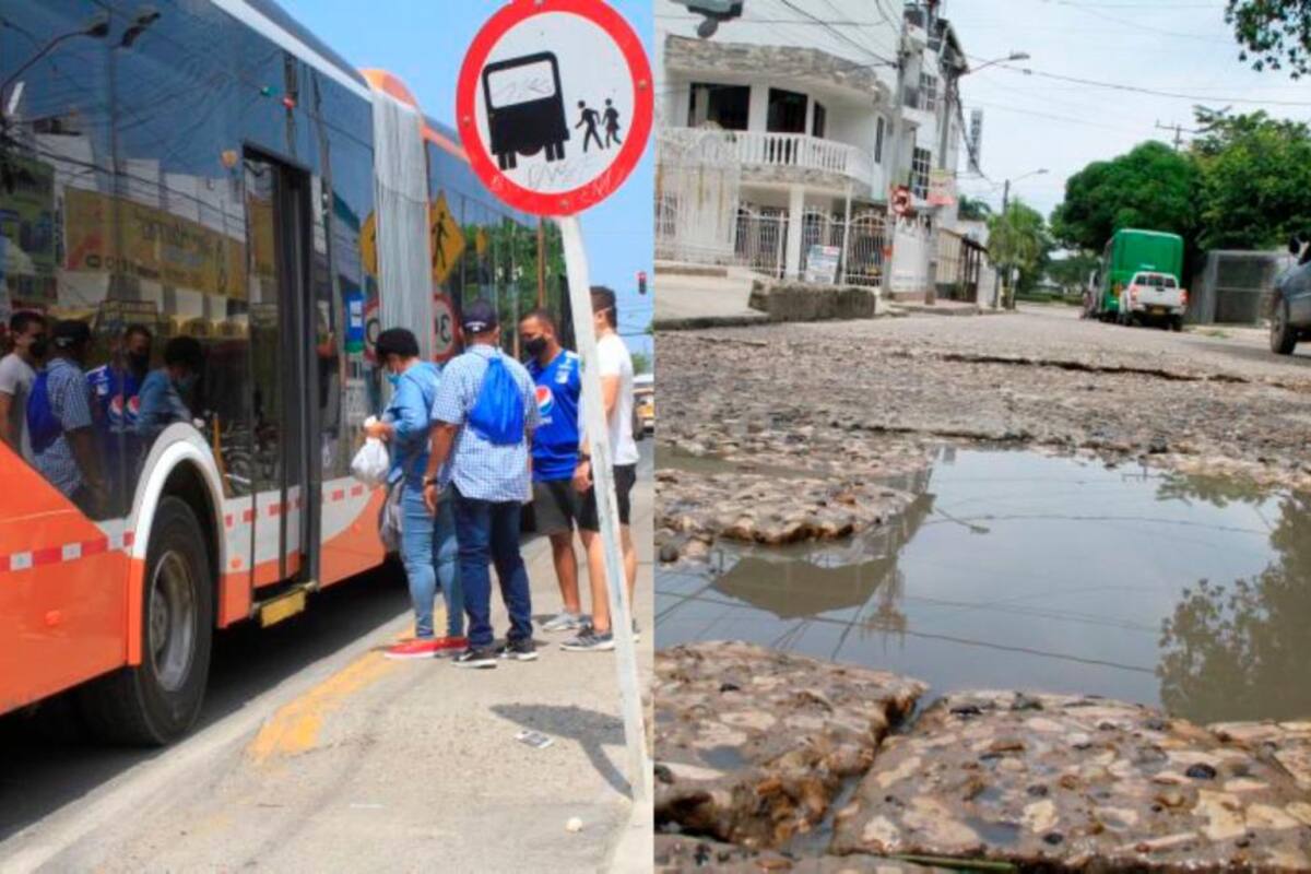 Anuncian mesas de trabajo con Transcaribe por vibración en los barrios