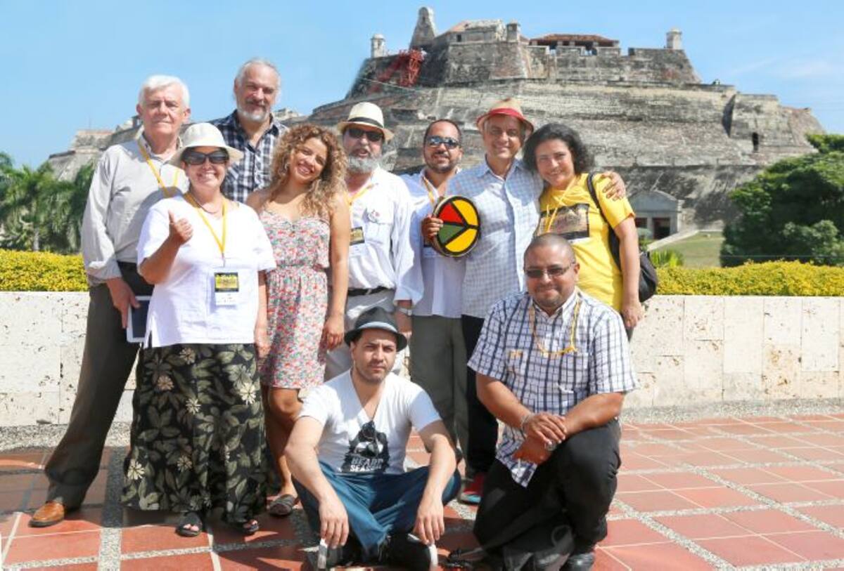 Algunos de los poetas participantes del Festival de Poesía de Cartagena: Lilian Pallares, Antonio Miranda, Antonio Barreto, Natasha Salguero, Mariela Casal, Alba Lucía Hernández, entre otros. Natalia Pérez- El Universal