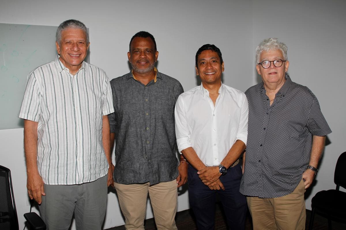 Germán Fonseca, Héctor Anaya, Howard Villarreal y Rafael Sompolas.