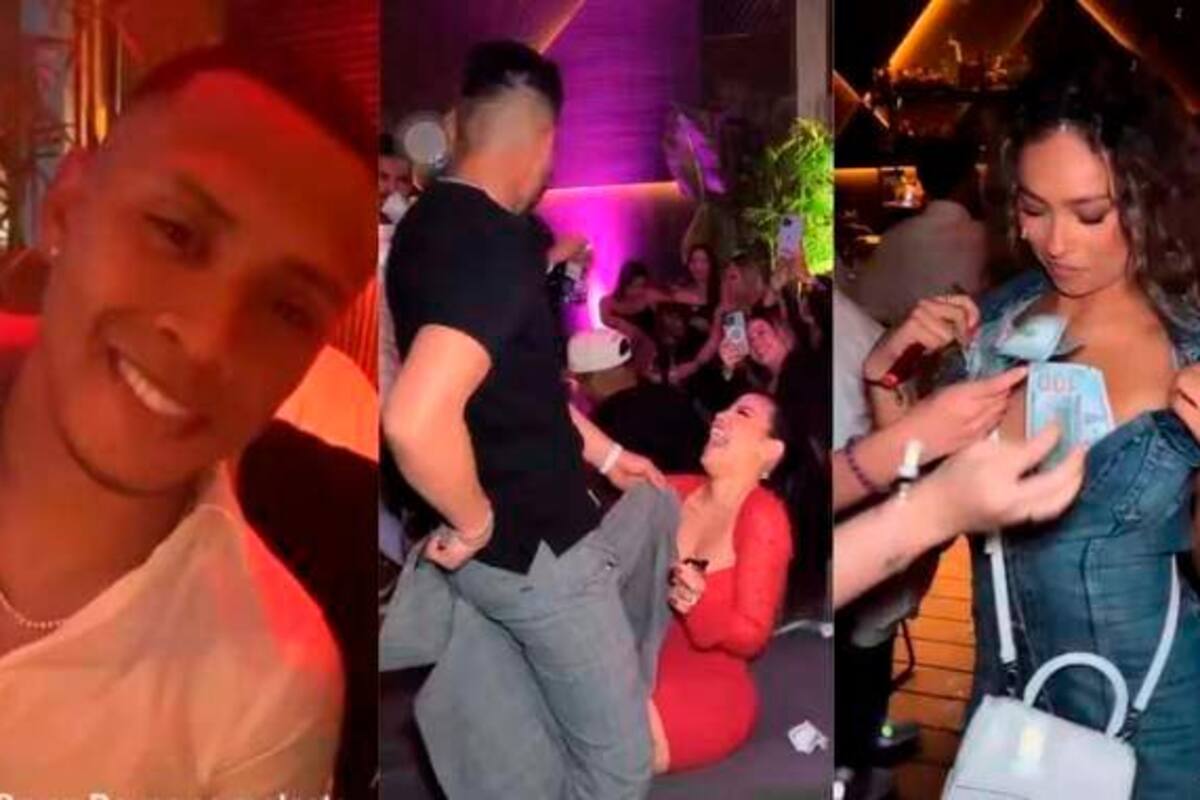 Futbolistas colombianos en Perú, en medio de rumba, dólares y stripper
