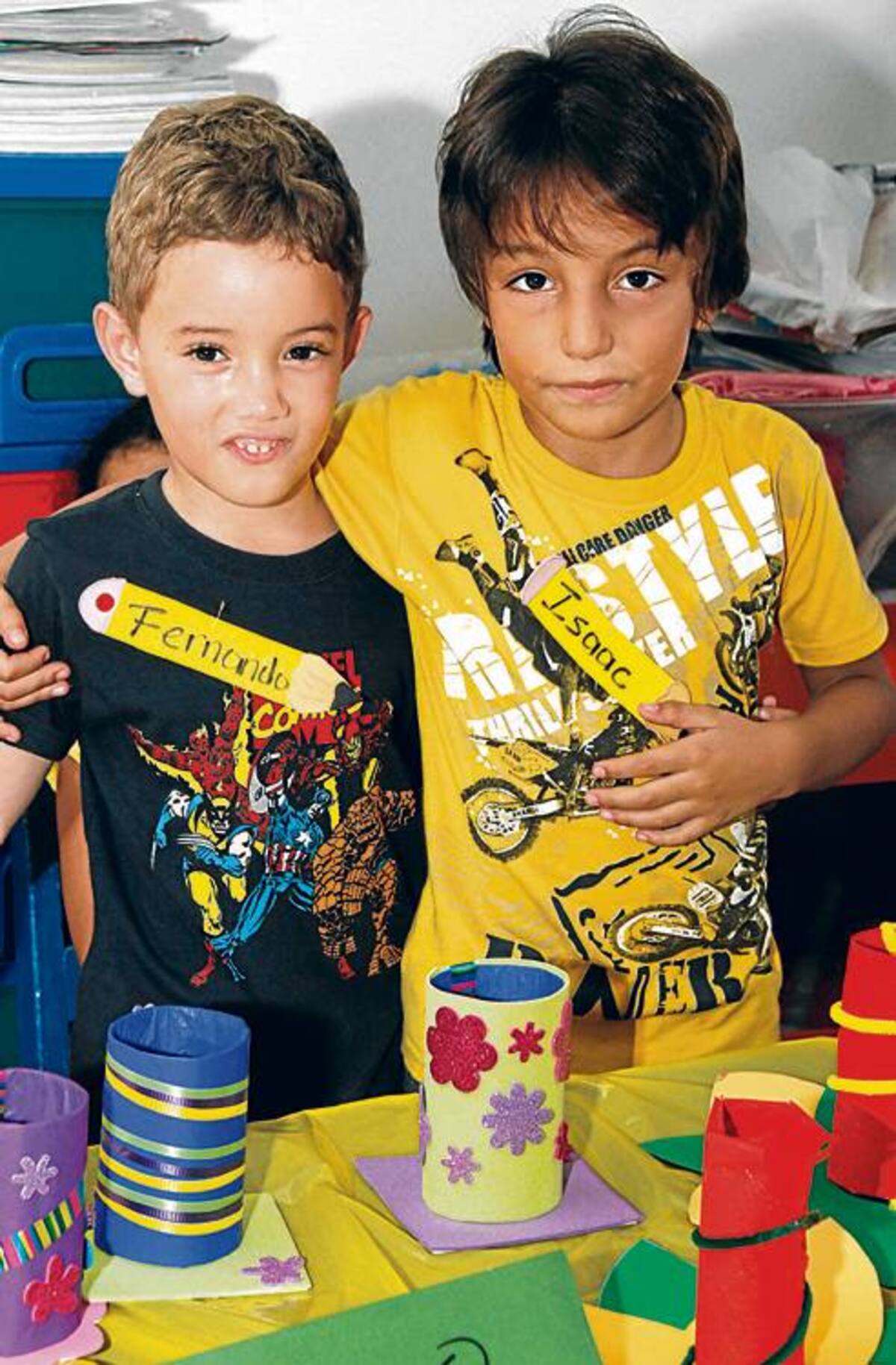 Fernando Vitola e Isaac Borda.