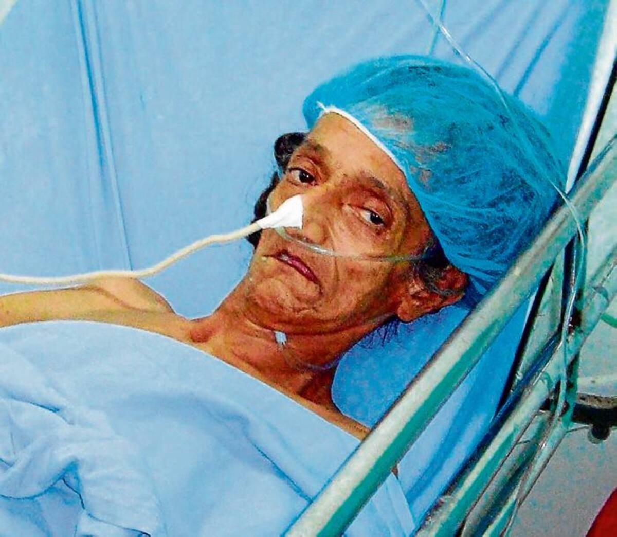 La mujer actualmente es tratada por Medicina Interna. FOTO CORTESIA