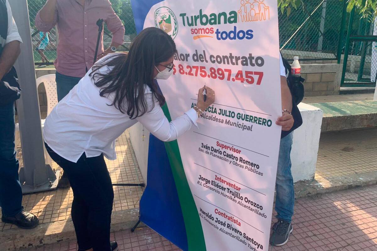 Ballestas, en Turbana, por fin tendrá su alcantarillado